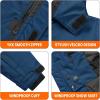 imageWULFUL Boys Waterproof Ski Jacket Kids Winter Snow Coat OutdoorAqua