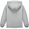 imageWULFUL Boys Waterproof Ski Jacket Kids Winter Snow Coat OutdoorGrey