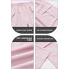 imageWULFUL Girls Cargo Pants Lightweight Wide Leg Streetwear with Pockets Kids Jogger Trouser 616 YearsPink