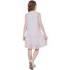 imageWULFUL Girls Sequin Party Dress Sleeveless Aline Swing Holiday Prom Birthday Dresses 512YMulticolorwhite