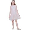 imageWULFUL Girls Sequin Party Dress Sleeveless Aline Swing Holiday Prom Birthday Dresses 512YMulticolorwhite