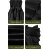 imageWULFUL Girls Summer Dress Sleeveless Ruffle Trim Aline Swing Dress Casual Party 514 YearsBlack