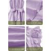 imageWULFUL Girls Summer Dress Sleeveless Ruffle Trim Aline Swing Dress Casual Party 514 YearsPurple