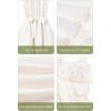 imageWULFUL Girls Summer Dress Sleeveless Ruffle Trim Aline Swing Dress Casual Party 514 YearsWhite