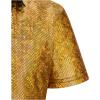 imageWULFUL Kids Boys Disco Shirt Sequins Button Down Shirts 70s Party CostumeGold