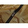 imageWULFUL Kids Boys Girls Fashion Hoodies 70s Disco Costume Party Sequin Metallic Sweatshirts with PocketGold