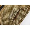 imageWULFUL Kids Boys Girls Fashion Hoodies 70s Disco Costume Party Sequin Metallic Sweatshirts with PocketGold