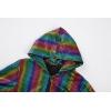 imageWULFUL Kids Boys Girls Fashion Hoodies 70s Disco Costume Party Sequin Metallic Sweatshirts with PocketMulticolor