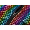 imageWULFUL Kids Boys Girls Fashion Hoodies 70s Disco Costume Party Sequin Metallic Sweatshirts with PocketMulticolor