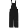 imageWULFUL Kids Waterproof Ski Bib Boys Girls Winter Snow PantsBlack