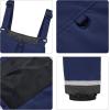 imageWULFUL Kids Waterproof Ski Bib Boys Girls Winter Snow PantsNavy