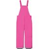 imageWULFUL Kids Waterproof Ski Bib Boys Girls Winter Snow PantsRose Red