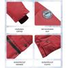 imageWULFUL Kids Winter Coat Hooded Puffer Windbreaker Warm Cotton Jacket Coats