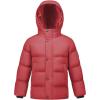 imageWULFUL Kids Winter Coat Hooded Puffer Windbreaker Warm Cotton Jacket Coats
