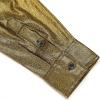 imageWULFUL Men Dress Shirt Sequins Long Sleeve Button Down Shirt Luxury Disco Party Nightclub Christmas Prom CostumeGold0155