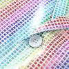 imageWULFUL Mens 2 Piece Disco Outfit 70s Costume Sequin Jacket and Pants Halloween Party Prom Suits with Tie