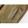imageWULFUL Mens 70s Disco Costume Party Sequin Metallic Varsity Bomber JacketGold