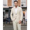 imageWULFUL Mens Casual Blazer Suit Jackets Slim Fit Two Button Sport Coats Lightweight Business Jacket