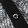 imageWULFUL Mens Disco Shirt Sequins Short Sleeve Button Down Shirts 70s Party Costume Dress ShirtsBlack053
