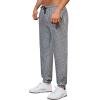 imageWULFUL Mens Metallic 70s Disco Costume Sequin Party Jogger PantsSilver