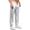 imageWULFUL Mens Metallic 70s Disco Costume Sequin Party Jogger PantsSliver01