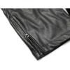imageWULFUL Mens Night Club Party Gold Leather Pants Metallic Straight Leg Bottoms Disco Halloween Costume