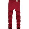 imageWULFUL Mens Ripped Jeans Slim Fit Skinny Stretch Comfy Denim Jeans Pants