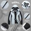 imageWULFUL Mens Waterproof Ski Jacket Warm Winter Snow Coat Mountain Windbreaker