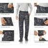 imageWULFUL Mens Waterproof Snow Ski Pants Winter Fleece Lined Hiking Outdoor Insulated Pants with Belts