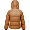 imageWULFUL Kids Boys Winter Coat Hooded Puffer Windbreaker Warm Cotton Jacket Parka Down Outdoor CoatsOrange