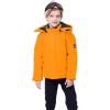 imageWULFUL Kids Waterproof Ski Jacket Warm Fleece Hooded Boys and Girls Winter Snow Coat OutwearWindproof RainCoatOrange