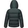 imageWULFUL Kids Boys Winter Coat Detachable Hat Puffer Windbreaker Warm Cotton Jacket Parka Down Outdoor CoatsDark Gray