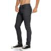 imageWULFUL Mens Slim Fit Skinny Stretch Comfy Jeans Denim PantsBlack Grey