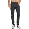 imageWULFUL Mens Slim Fit Skinny Stretch Comfy Jeans Denim PantsBlack Grey
