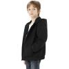 imageWULFUL Boys Flannel Fleece Jackets Plaid Sherpa Hoodie Zip Up Winter Coat 514 YearsBlack