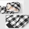 imageWULFUL Boys Flannel Fleece Jackets Plaid Sherpa Hoodie Zip Up Winter Coat 514 YearsBlack 649
