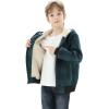 imageWULFUL Boys Flannel Fleece Jackets Plaid Sherpa Hoodie Zip Up Winter Coat 514 YearsGreen 813