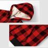 imageWULFUL Boys Flannel Fleece Jackets Plaid Sherpa Hoodie Zip Up Winter Coat 514 YearsRed 798