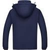imageWULFUL Mens Ski Jackets Warm Winter Snow Windbreaker Resistant Snowboard Fleece Coat Mountain Waterproof Parka with Hood Navy Small