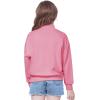 imageWULFUL Girls Casual Crew neck Sweatshirts Long Sleeve Fashion Pullovers for Teen GirlsPink
