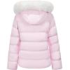 imageWULFUL Womens Winter Coats Warm Lightweight Thicken Puffer Jackets with FauxFur HoodLight Pink