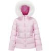 imageWULFUL Womens Winter Coats Warm Lightweight Thicken Puffer Jackets with FauxFur HoodLight Pink