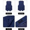 imageWULFUL Boys Suits 5Piece Tuxedo Suit Set Jacket Pants Shirt Vest amp Bow Tie for Kids Wedding Ring Bearer PartyNavy
