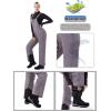 imageWULFUL Womens Insulated Snow Bibs Waterproof Winter Ski Pants Snowboarding OverallsDark Grey