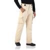 imageWULFUL Mens Waterproof Insulated Ski Snow Pants Winter Snowboarding Cargo Pants with MultiPocketsLight Khaki