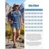 imageWULFUL Mens Sun Protection Fishing Shirts UPF 50 Lightweight Quick Dry Cooling Short Sleeve Shirts for Work Hiking SafariBlue