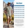 imageWULFUL Mens Sun Protection Fishing Shirts UPF 50 Lightweight Quick Dry Cooling Short Sleeve Shirts for Work Hiking SafariSage Green