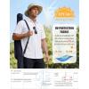 imageWULFUL Mens Sun Protection Fishing Shirts UPF 50 Lightweight Quick Dry Cooling Short Sleeve Shirts for Work Hiking SafariWhite