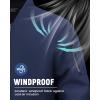 imageWULFUL Mens Lightweight Bomber Jacket Casual Windbreaker Zip Up Coat Spring Fall Streetwear with Pockets for Travel WorkNavy