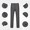 image:imageMens 2 Piece Slim Fit Suit Set One Button Blazer Solid Jacket Pants Tuxedo Set Suits for Prom Party Wedding amp BusinessDark Grey